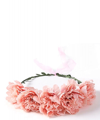 Flower Headband HN320024 ROSE